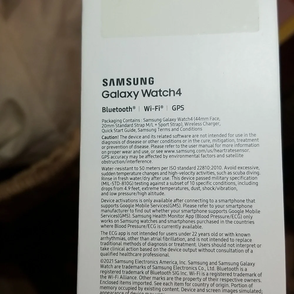 Samsung active watch 4 44mm